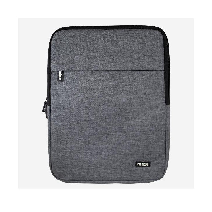 Funda NILOX Sleeve hasta 17.3" Gris (NXSL17GY)