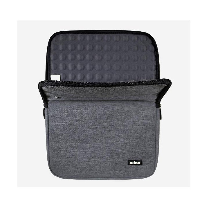 Funda NILOX Sleeve hasta 17.3" Gris (NXSL17GY)