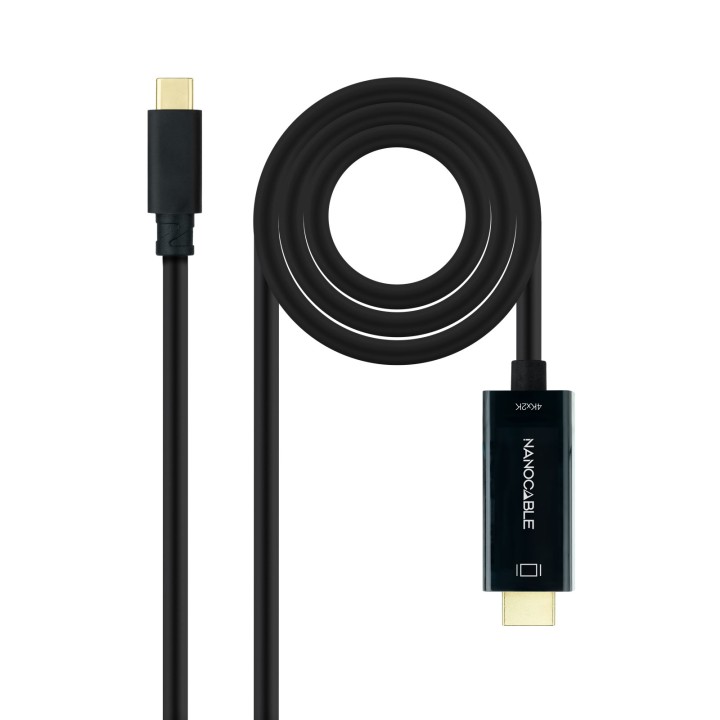 Nanocable USB-C/M a HDMI/M 1.8m Negro (10.15.5132)