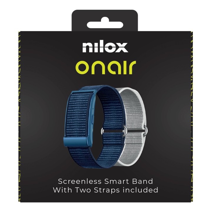 Smartband Nilox Onair Screenless 2 Correas Azul-Gris