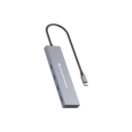 Hub CONCEPTRONIC 4xUSB-C/USB-C PD 100W (HUBBIES14G)