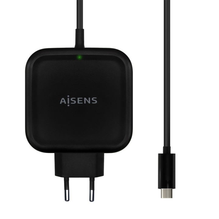 Cargador Pared AISENS 65W USB-C Negro (ASCH-1PD65WL-BK)