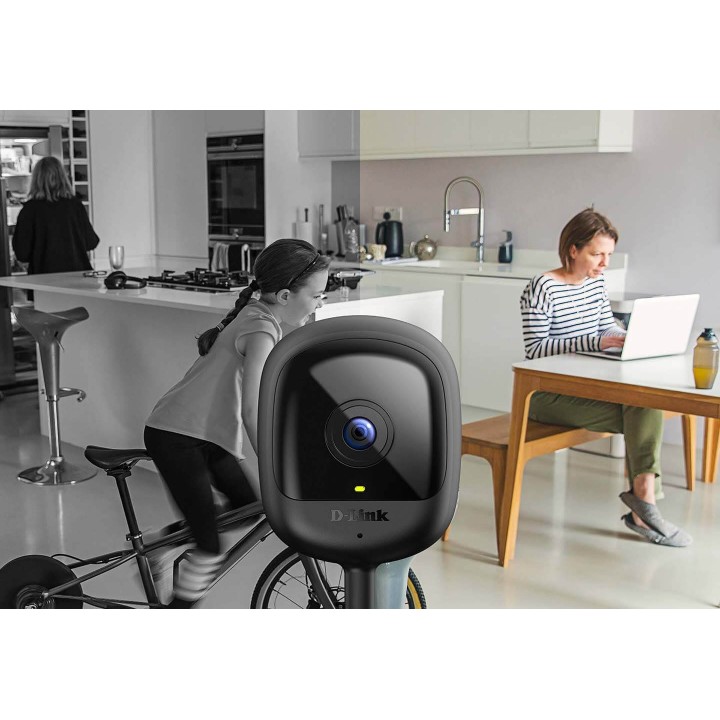 Cámara IP D-Link FHD WiFi Interior Negra (DCS-6100LHV2)