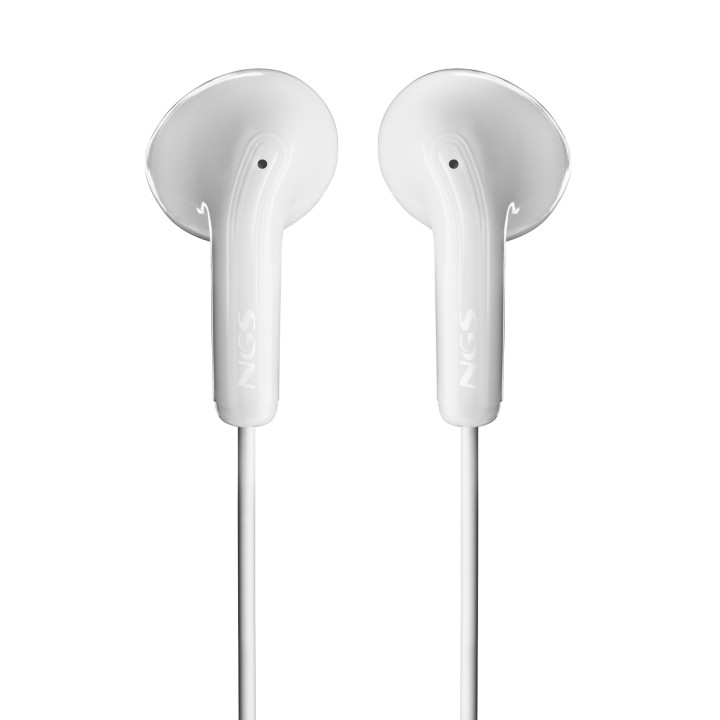 Auriculares NGS Intraural 3.5mm Blanco (CROSSFLIPWHITE)