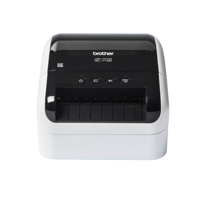 Impresora BROTHER USB 2.0 Negra/Blanca (QL-1100CZX1)