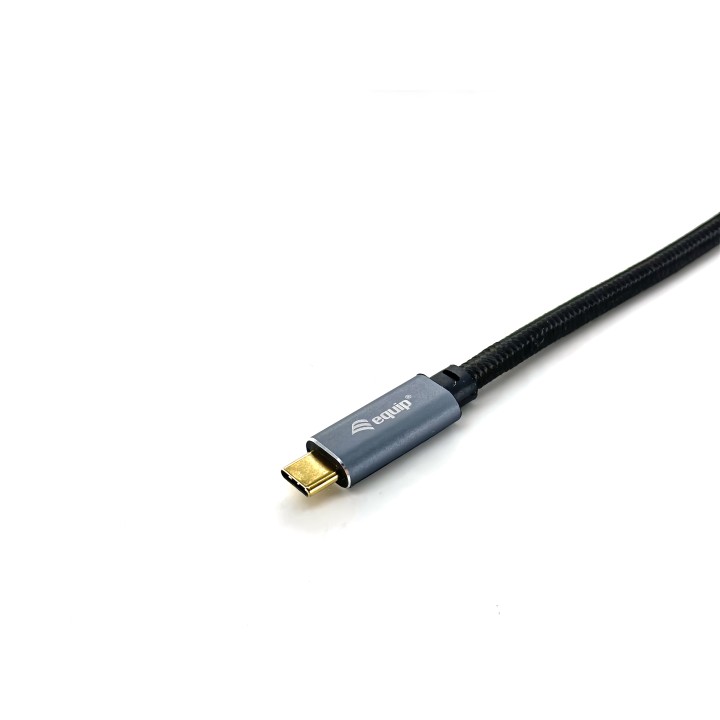 Cable EQUIP USB-C/M a USB-C/M Negro (EQ128357)