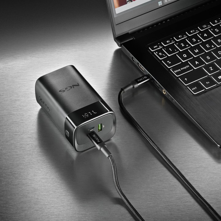 Powerbank NGS 20000mAh QC PD 3.0 USB-A/C Negro (TWIX20)