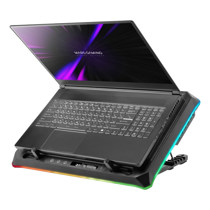 Base Refrigeración Mars Gaming 18" RGB USB (MNBCULTRA)