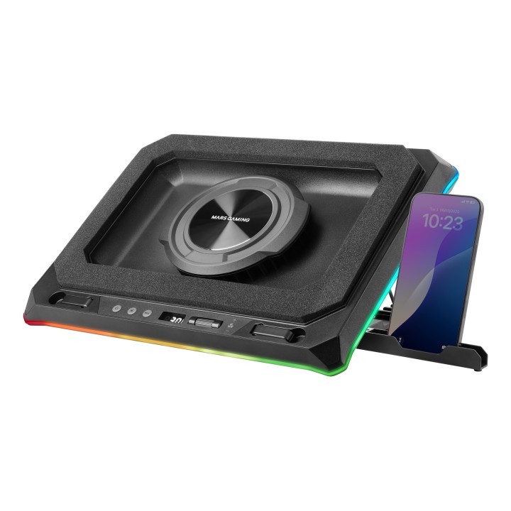 Base Refrigeración Mars Gaming 18" RGB USB (MNBCULTRA)