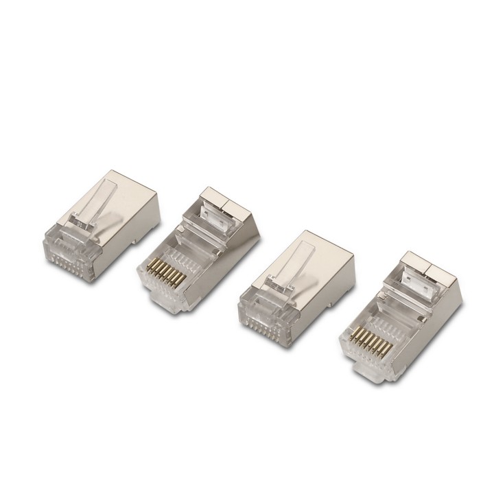 Conector AISENS RJ45 Cat.6 FTP 10 Un Acero (A139-0298)
