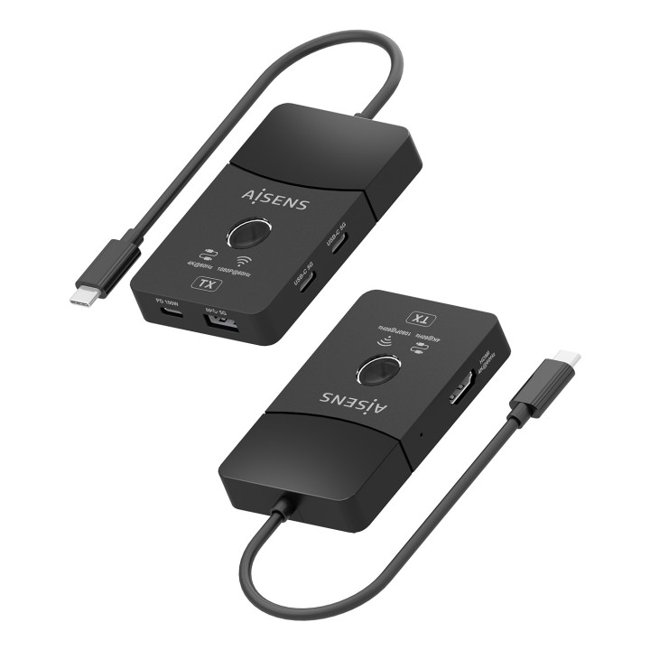 Docking AISENS USB-C a HDMI 60Hz (ASWL-H2KDC30M05-BK)