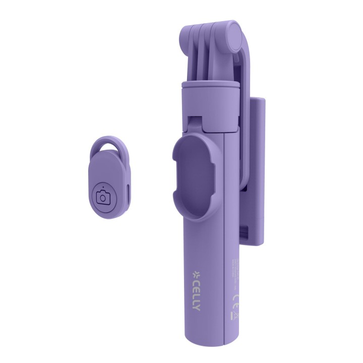 Palo Selfie CELLY Inalambrico 7" Violet(CLICKSFSTICKVL)