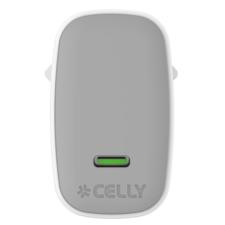 Cargador CELLY USB-C 65W + Cable (UPTC1USBC65WCTC)