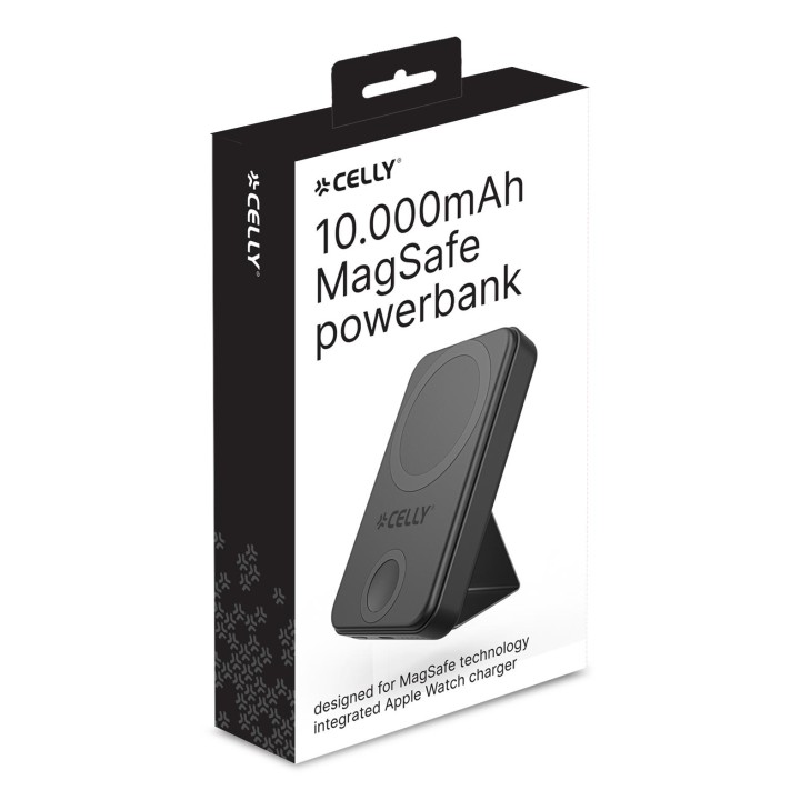 PowerBank CELLY MagSafe 10000mAh 10W (MAGPBW10000BK)