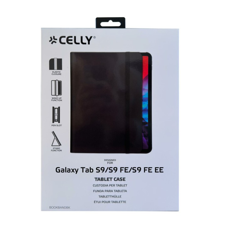 Funda CELLY Samsung Tab S9/S9 FE/S10 FE (BOOKBAND12)