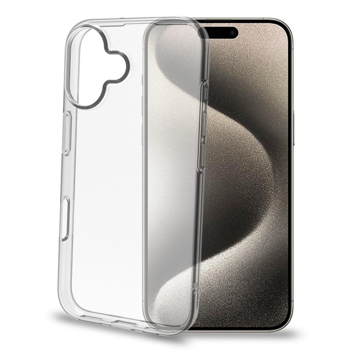 Funda CELLY Apple iPhone 16 Transparente (GELSKIN1078)
