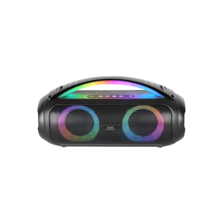 Altavoz Mars Gaming RGB 50W 3.5mm BT Negro (MSPULSE)