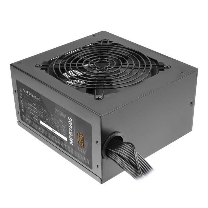 Fuente Mars Gaming ATX 750W ARGB 80+ Bronze (MPB750S)