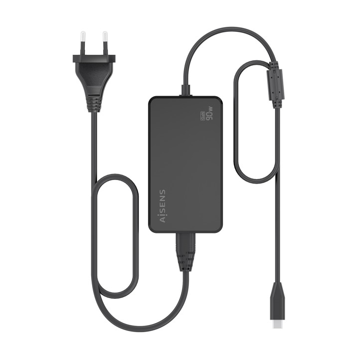 Cargador Sobremesa AISENS 90W USB-C (ASCH-1PD90D069-BK)