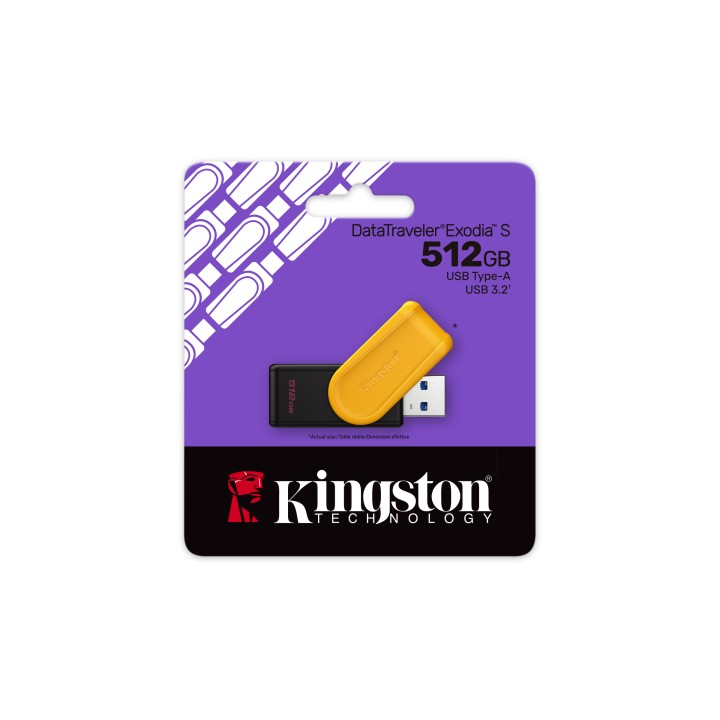 Pendrive Kingston Exodia S 512Gb USB-A 3.1 (DTXS/512GB)