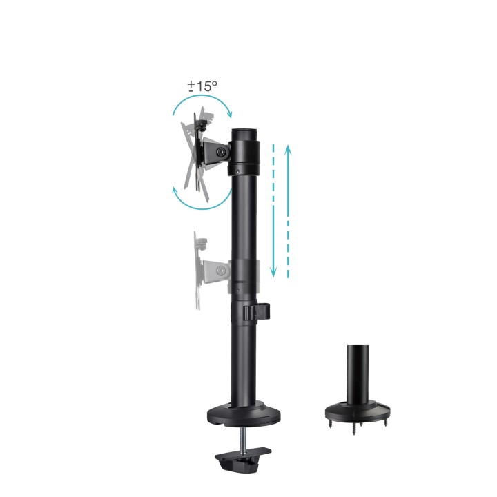 Soporte de Mesa TooQ 17"-32" Gira/Inclina (DB1131TN-B)