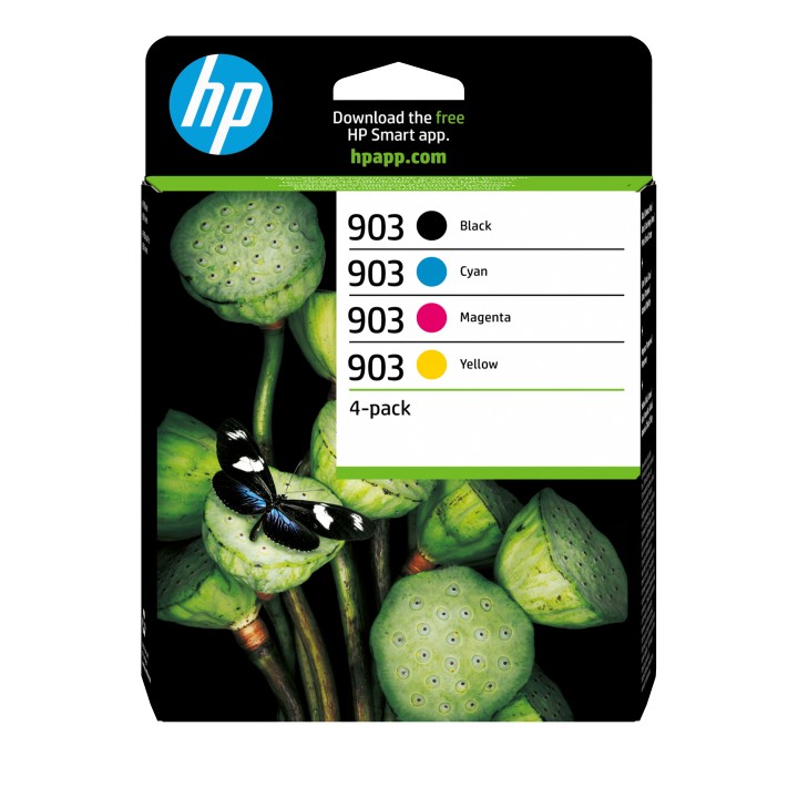Tinta HP 903 Pack Negro/Tricolor 12.4ml/4.5ml (6ZC73AE)