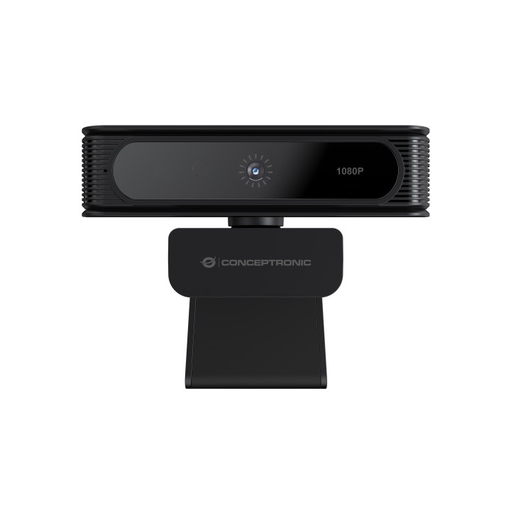 WebCam CONCEPTRONIC FHD USB Micrófono Negra (AMDIS09B)