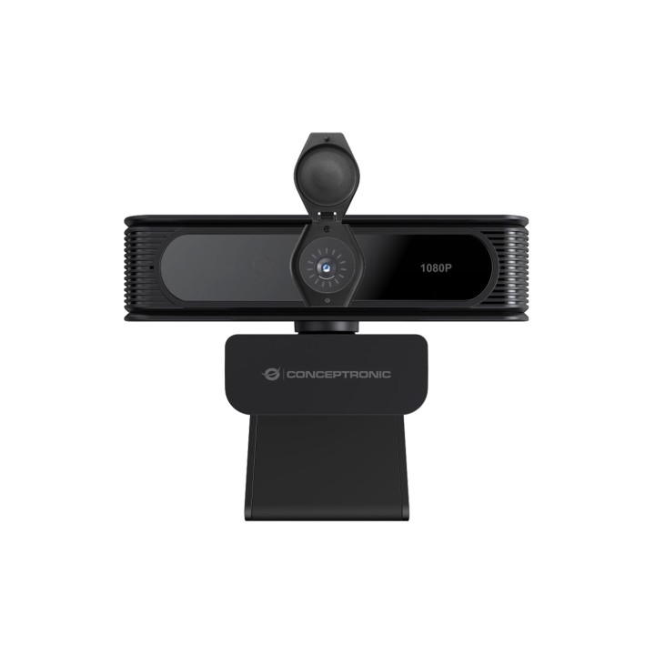 WebCam CONCEPTRONIC FHD USB Micrófono Negra (AMDIS09B)