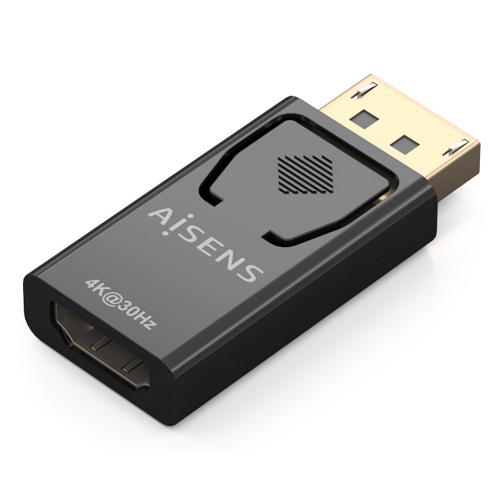 Conversor AISENS DP/M a HDMI/H 4K Negro (A125-0949)