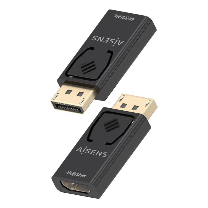 Conversor AISENS DP/M a HDMI/H 4K Negro (A125-0949)