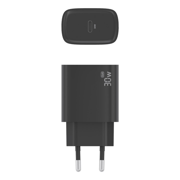 Cargador de Pared AISENS 30W 1xUSB-C Negro (A110-0951)