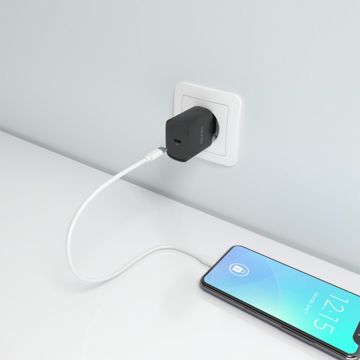 Cargador de Pared AISENS 30W 1xUSB-C Negro (A110-0951)