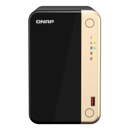 Caja Servidor NAS QNAP N5095 8Gb 2.5"/3.5" (TS-264-8G)