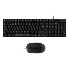 Teclado+Ratón UNYKA OEM USB 1200dpi Negro (UK50545)