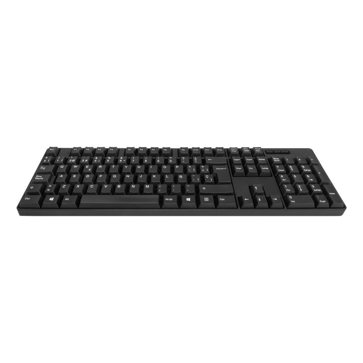 Teclado+Ratón UNYKA OEM USB 1200dpi Negro (UK50545)