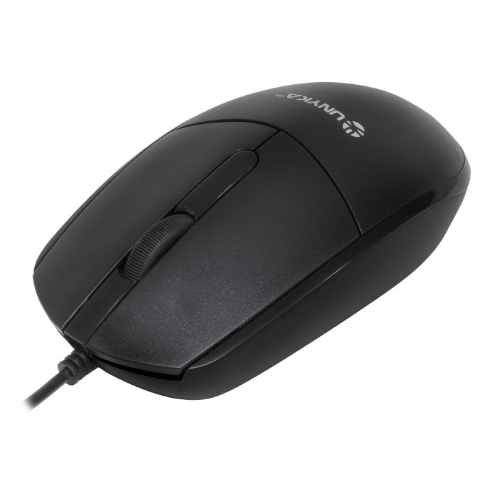 Teclado+Ratón UNYKA OEM USB 1200dpi Negro (UK50545)