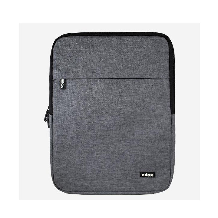Funda NILOX Sleeve hasta 14.1" Gris (NXSL14GY)