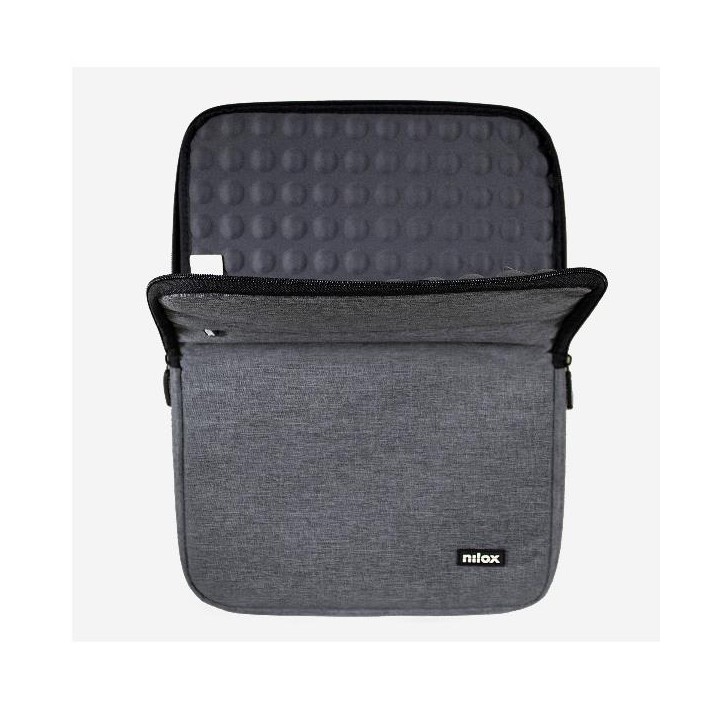 Funda NILOX Sleeve hasta 14.1" Gris (NXSL14GY)