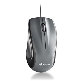 Ratón NGS Láser USB 1200dpi Negro (MUSK)