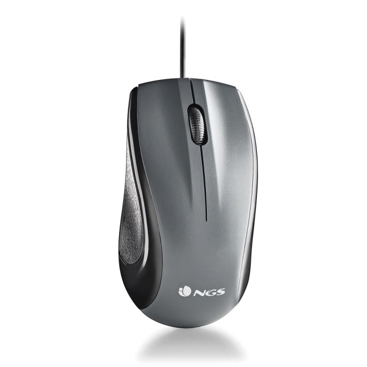 Ratón NGS Láser USB 1200dpi Negro (MUSK)