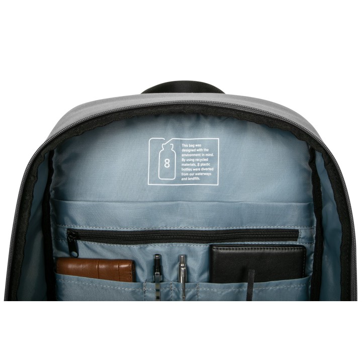 Mochila Targus Sagano PET 15.6" Negra/Gris (TBB635GL)