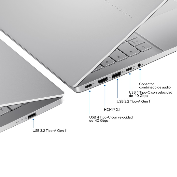 ASUS S14 S3407CA-LY075W U5-225H 16Gb 1Tb 14" W11H Plata