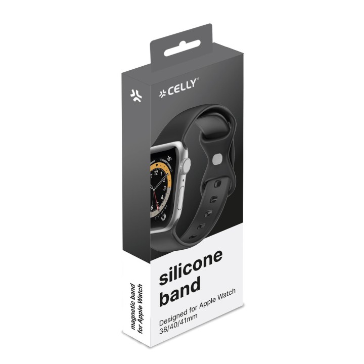 Correa CELLY para AppleWatch Negro (WBANDSIL40BK)
