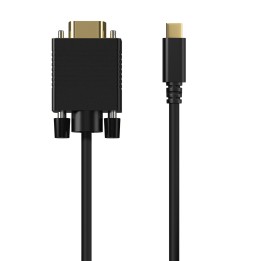 Cable AISENS USB-C/M a VGA/H 0.8m Negro (A109-0692)