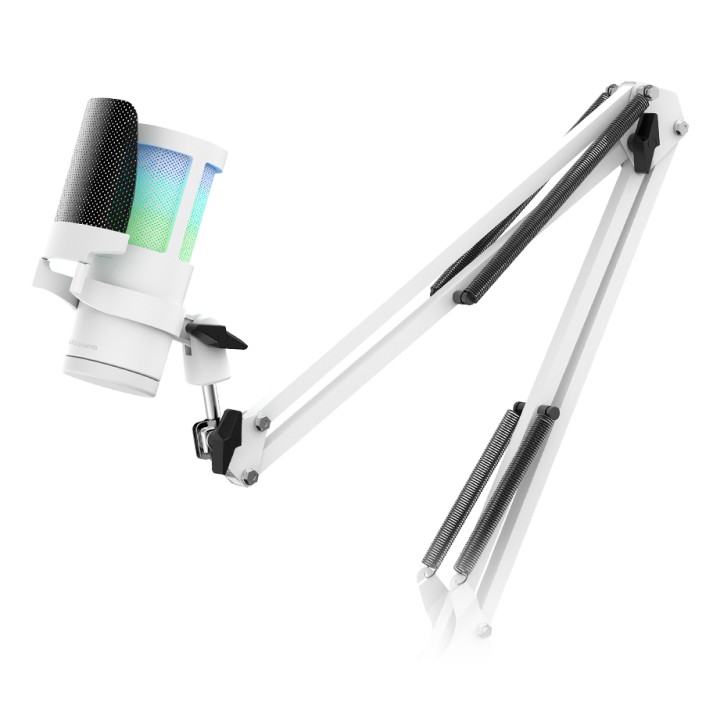Micrófono Profesional Mars Gaming 3.5mm Blanco(MMICSCW)