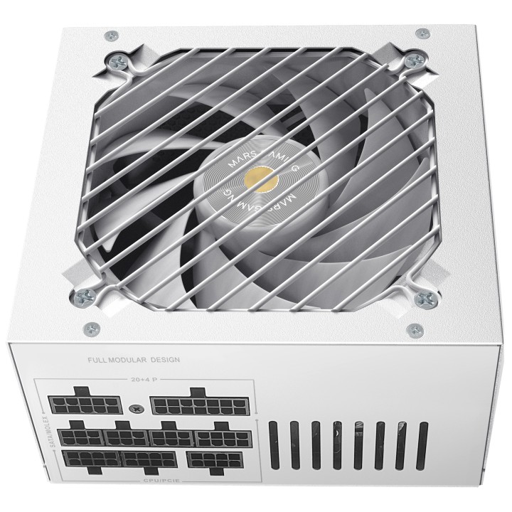 Fuente Mars Gaming 850W 80+Bronze Blanca (MPB850SIMW)