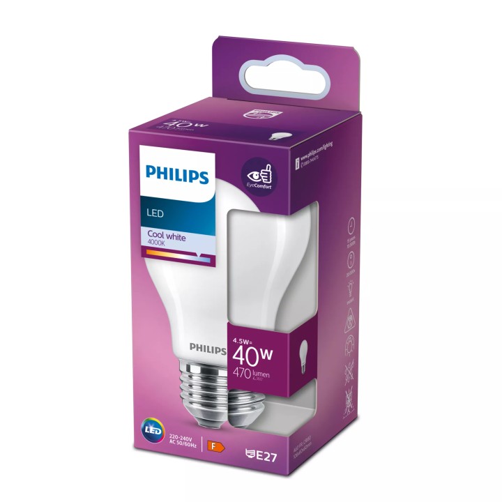 Bombilla Philips LED 40W E27 4000K 470L (929001323628)