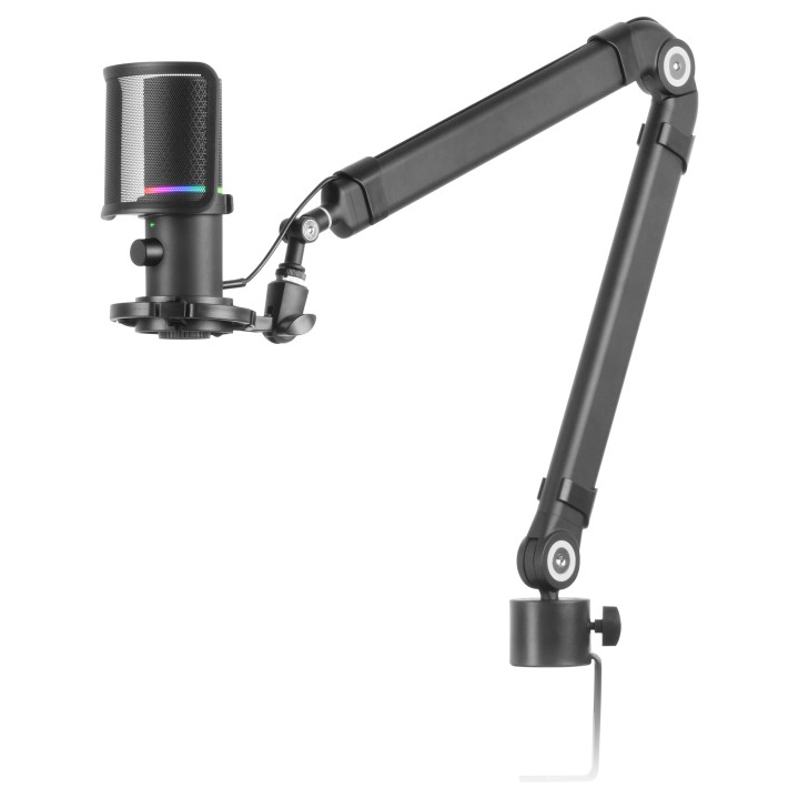 Micrófono Sobremesa Mars Gaming 3.5mm USB Negro(MMICXT)