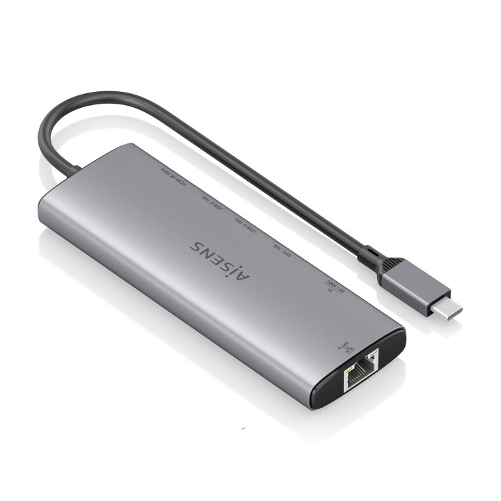 Docking Aisens Usb-C a HDMI/Usb-A/RJ45(ASUC-7P032-GR)