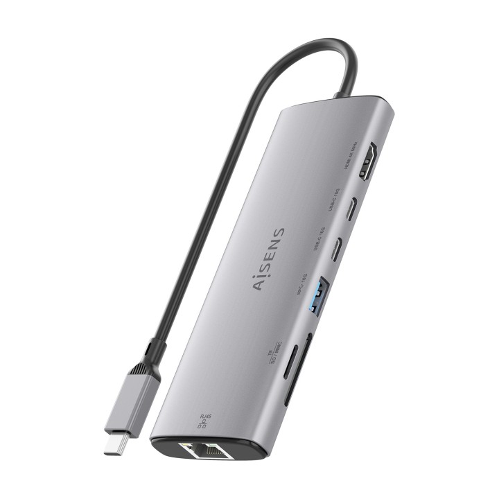 Docking Aisens Usb-C a HDMI/Usb-A/RJ45(ASUC-7P032-GR)